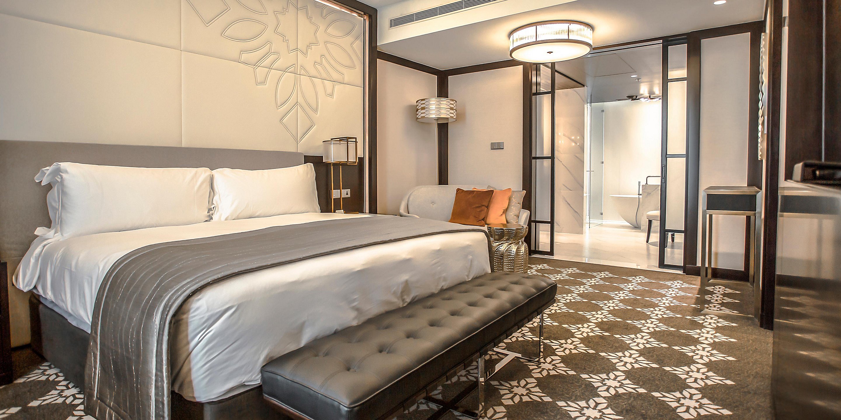 غرفة نوم أثاث الفندق التجاري الصيني يحدد مرتبة ناعمة عالية الكثافة